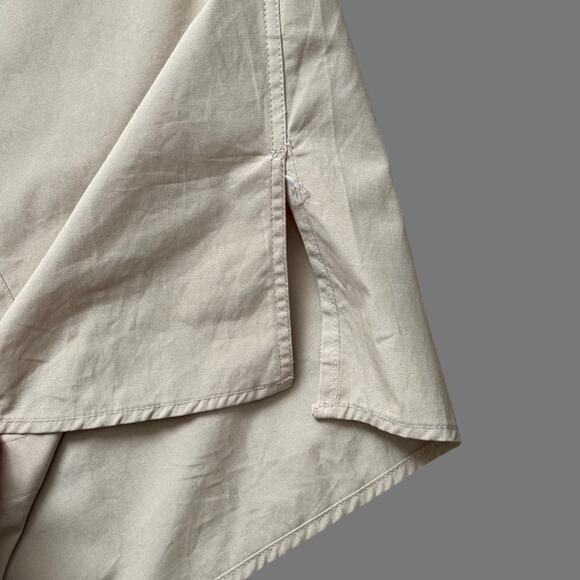 ZARA Khaki Mens LS Button Up Shirt NWT Size L - Picture 6 of 7